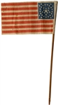 36-Star Flag After Nevada Joined the Union -- Circa 1865
